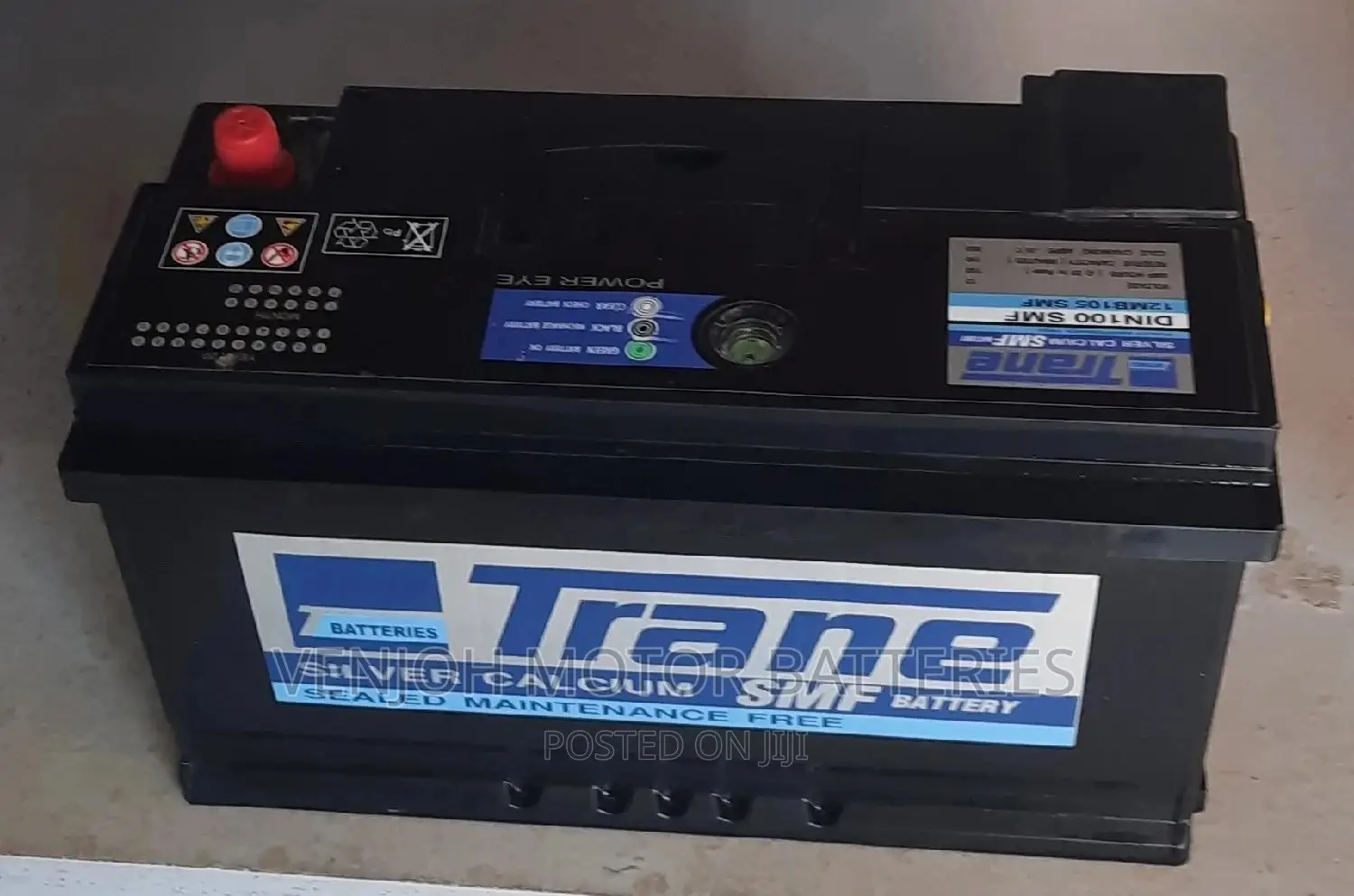 DIN100 Trane Car Battery