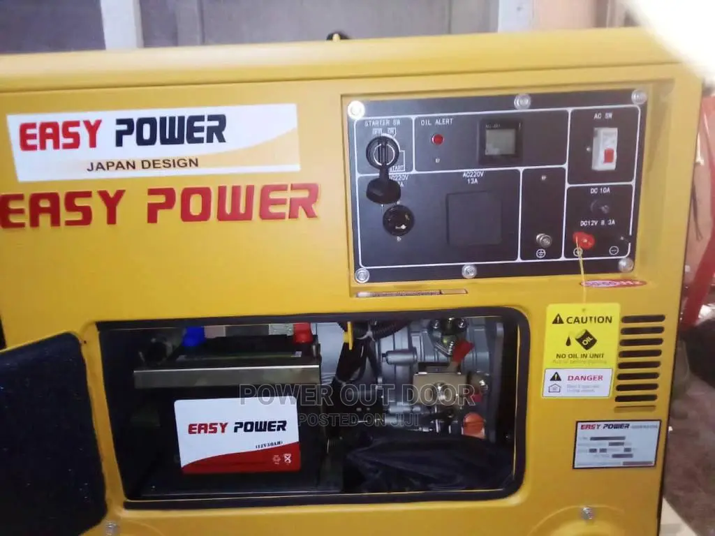 Easy Power Silent Diesesel 7kva Generator