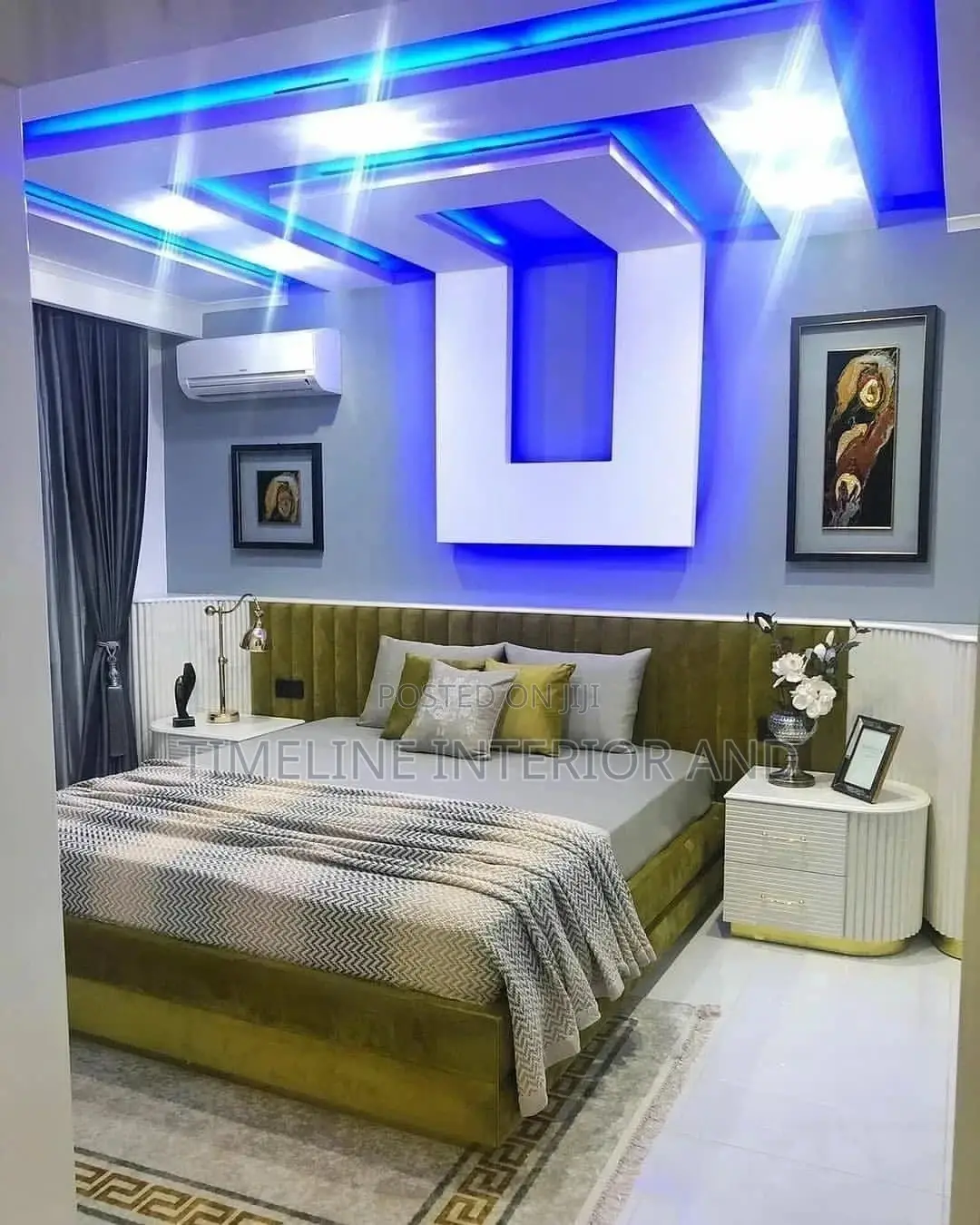 Master Bedroom Flashy Gypsum.