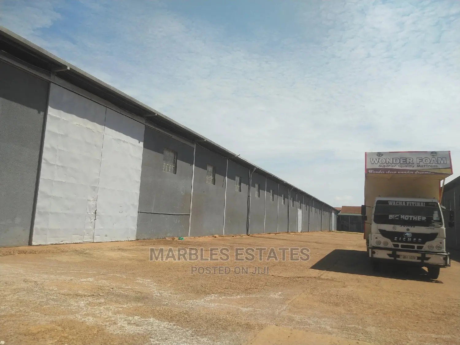 Warehouse for Rent in Ntinda 3000 Square Meters at $7