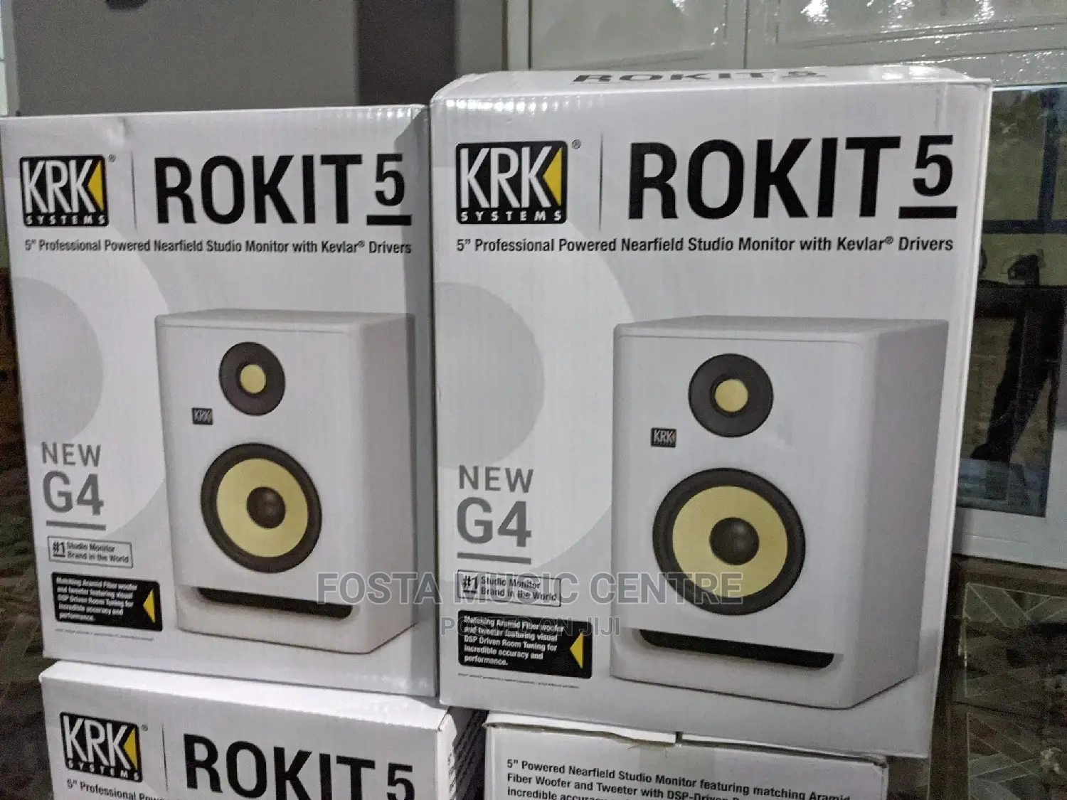 Krk Rokit 5 G4 White. Brand New
