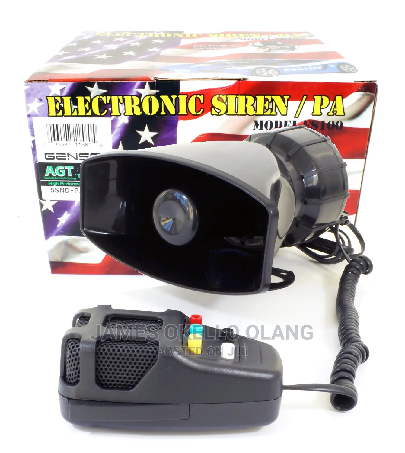 Professional Car Siren Made in America