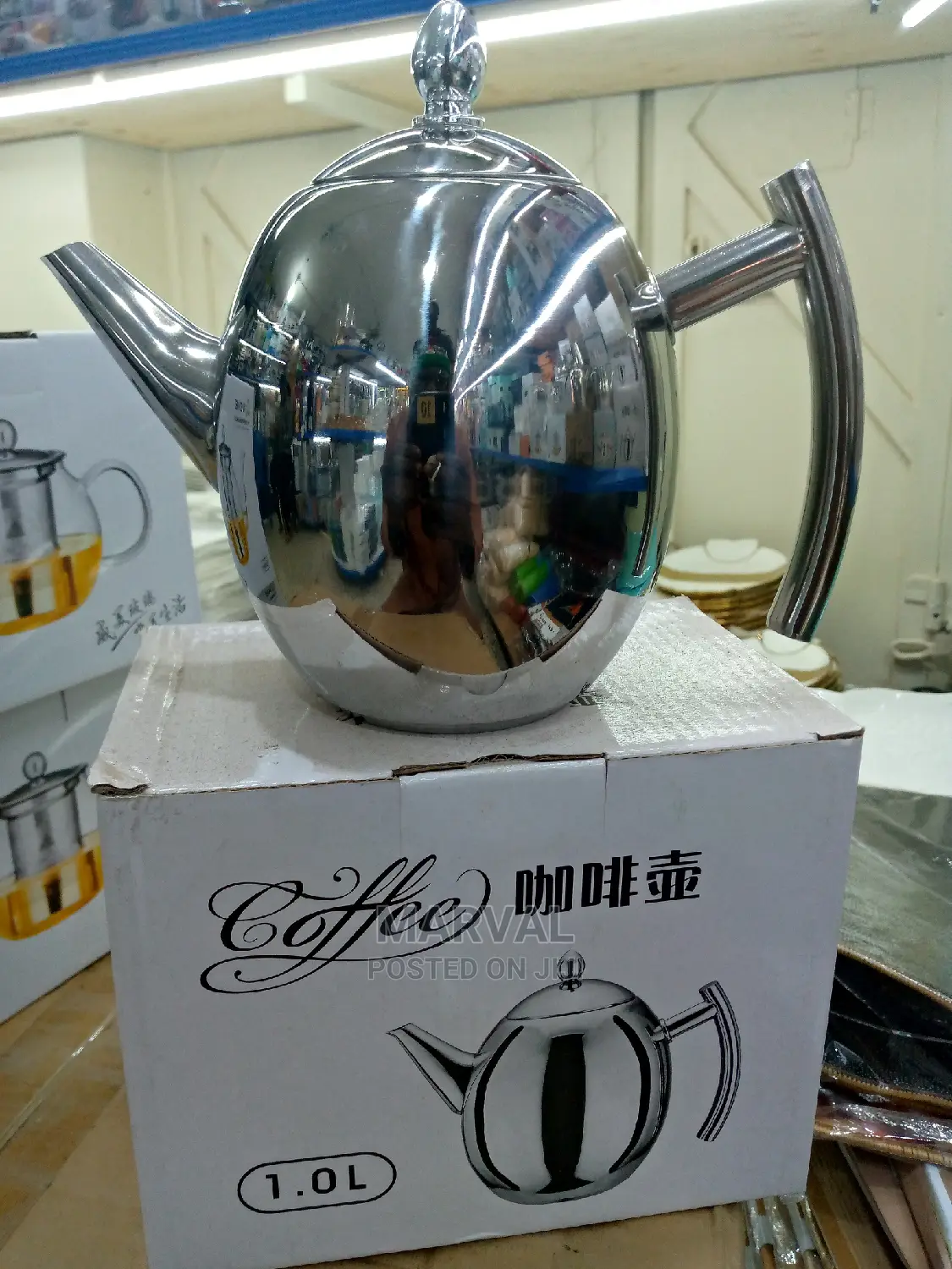 Stainless Tea Pot (1L)