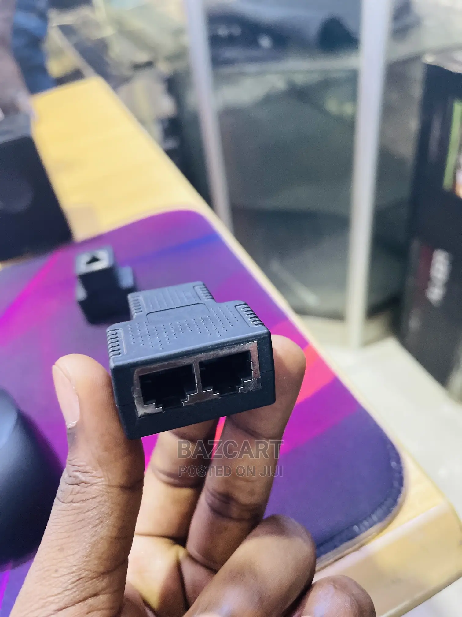 Rj45 Splitter 1 to 2 Ethernet Splitter Coupler