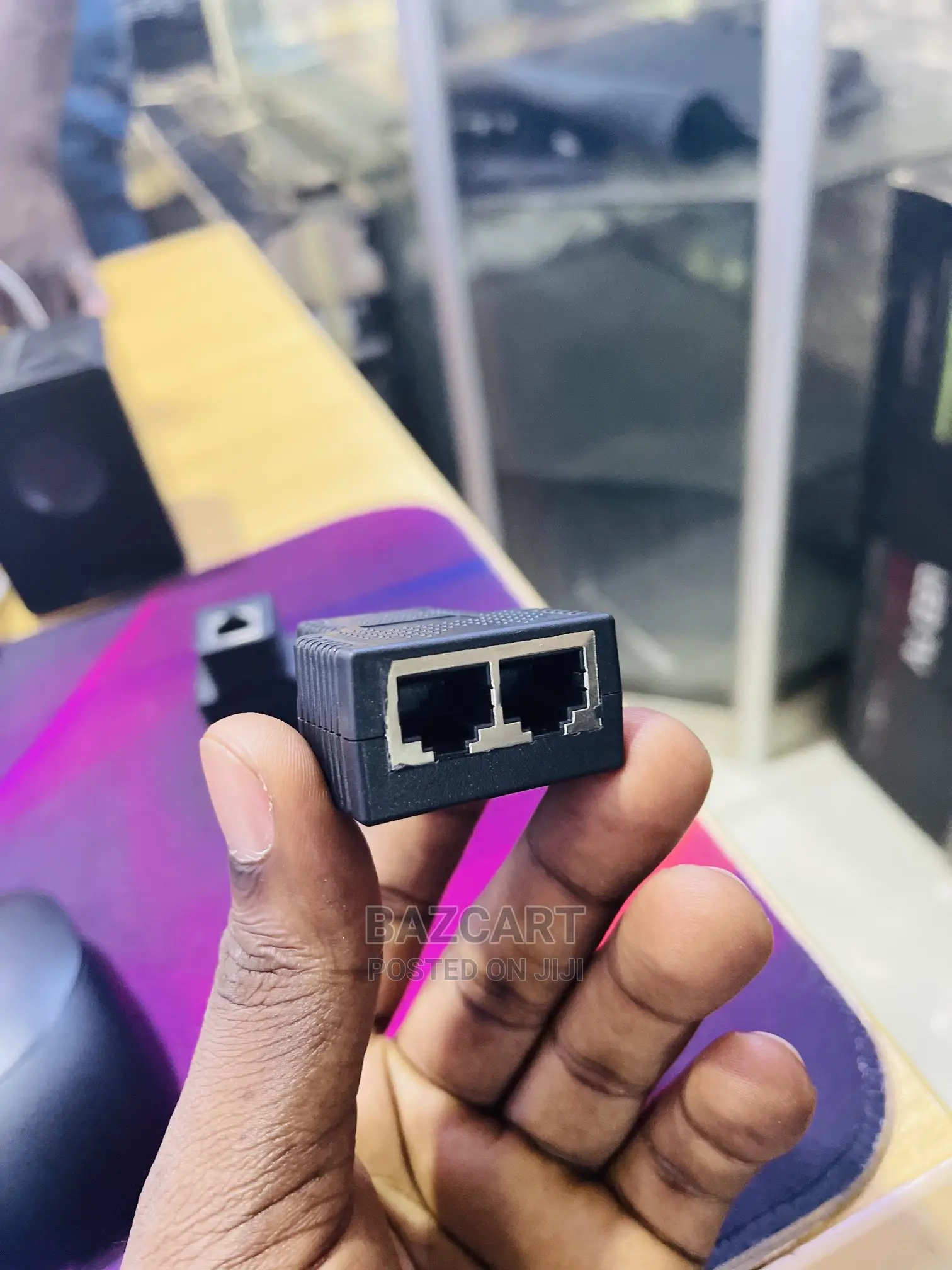 Rj45 Splitter 1 to 2 Ethernet Splitter Coupler