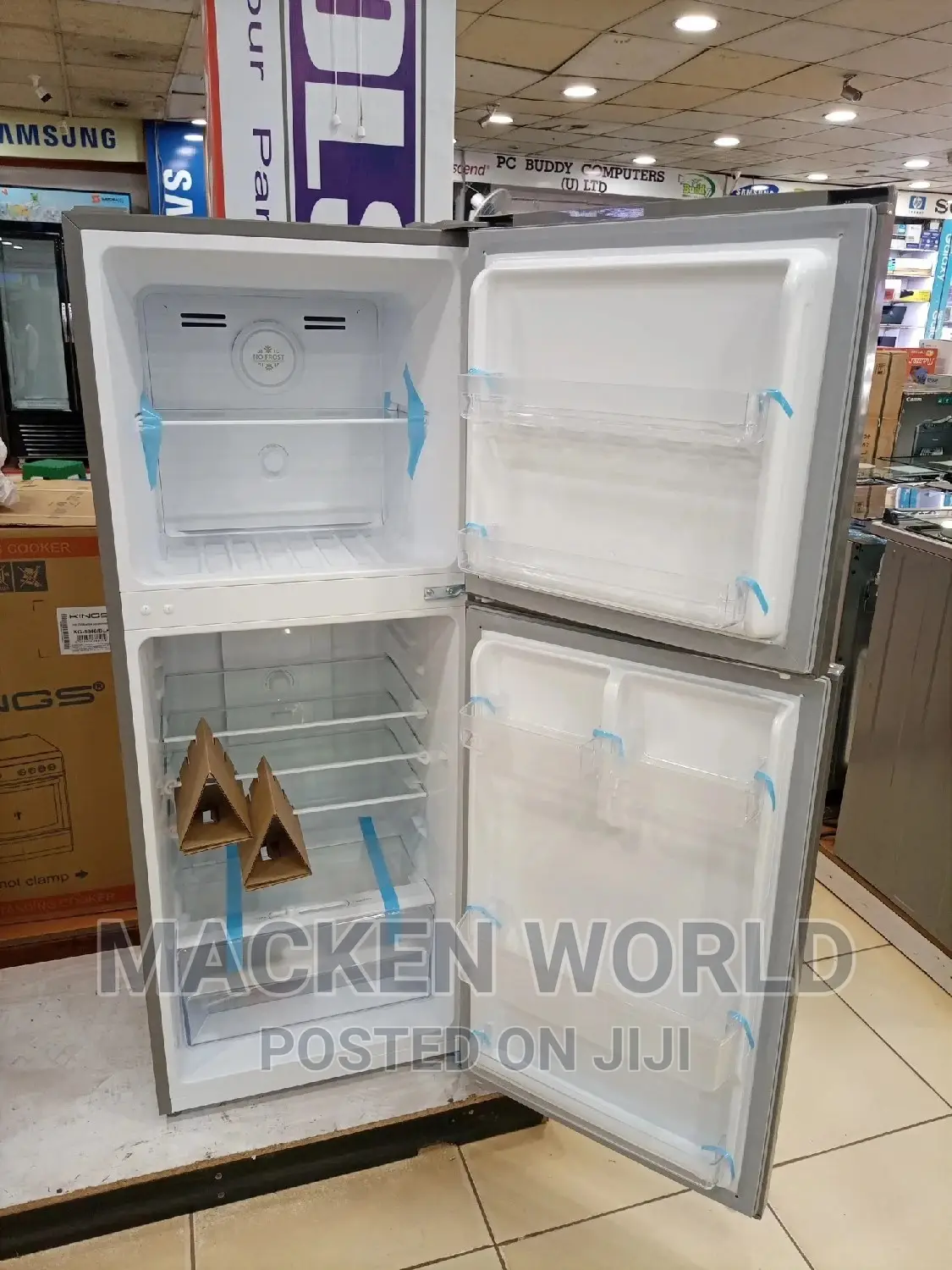 260L Aiwa Double Door Fridge Frost Free