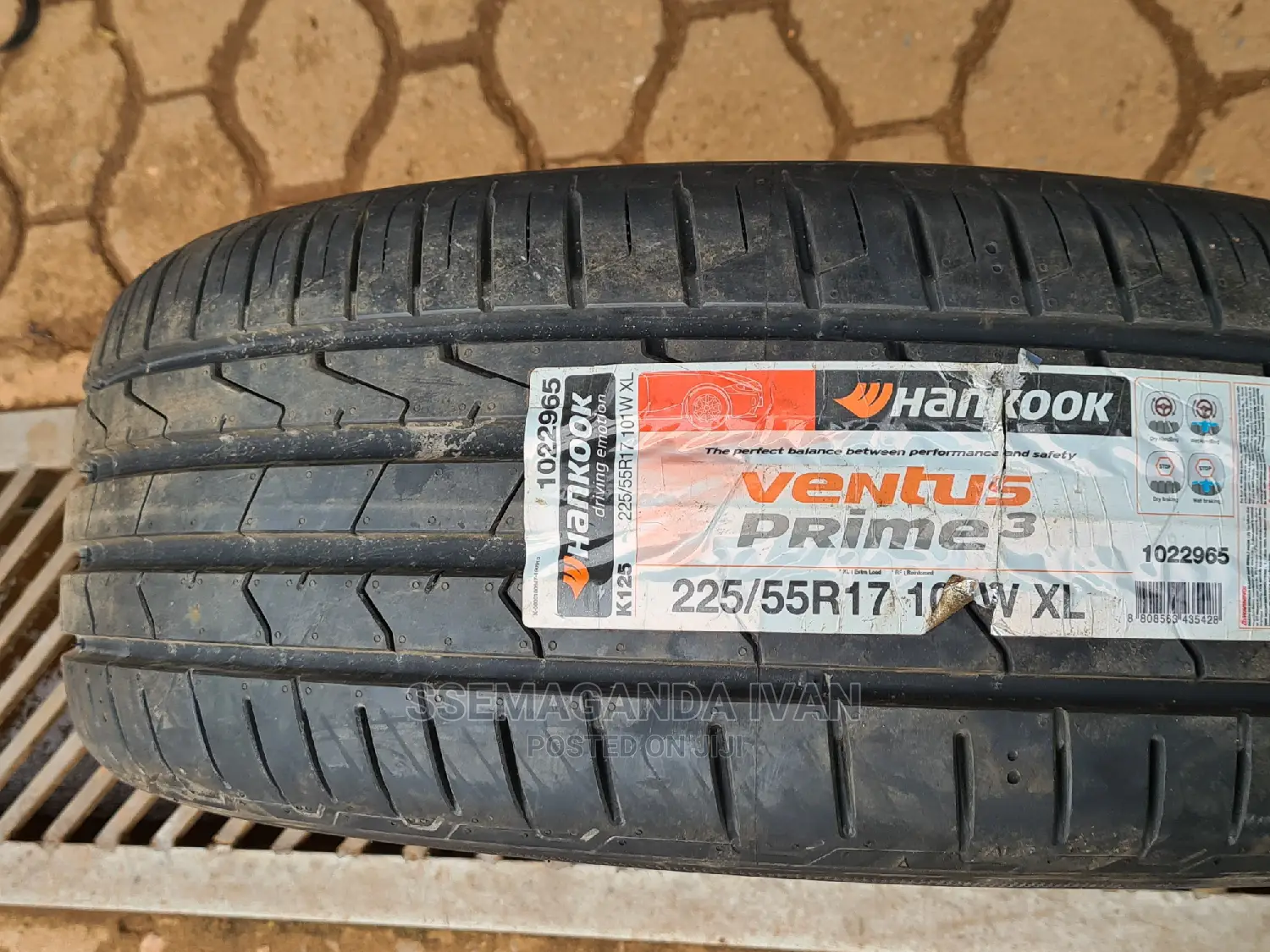 225/55r17 Hankook Made in Korea