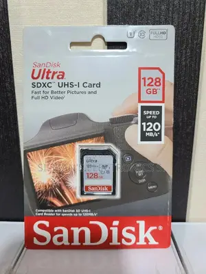 Sandisk Ultra Class 10 SD Cards 128gb