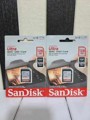 Sandisk Ultra Class 10 SD Cards 128gb