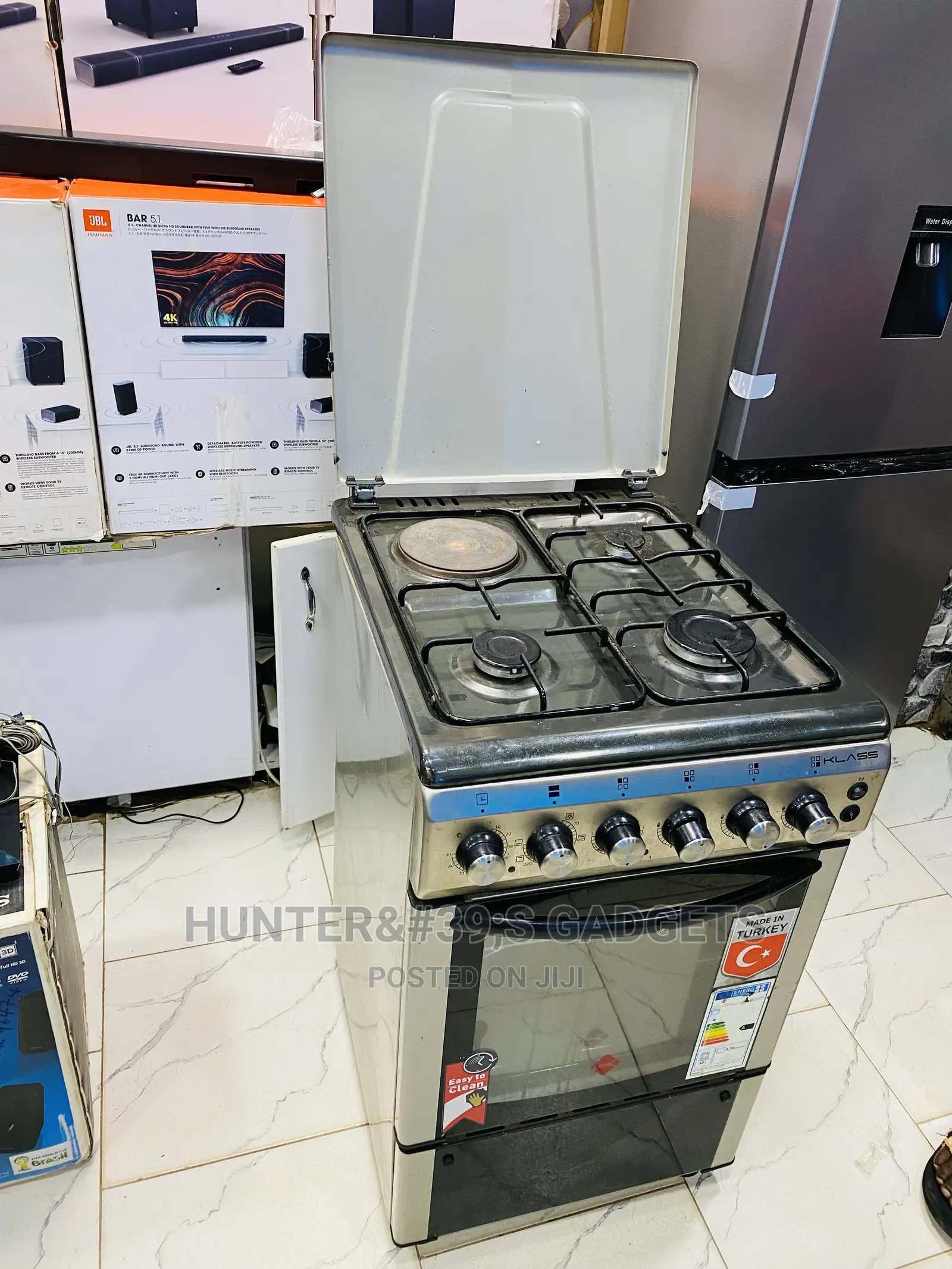 Klass Cooker 50x50 3gas 1electric Plus Oven