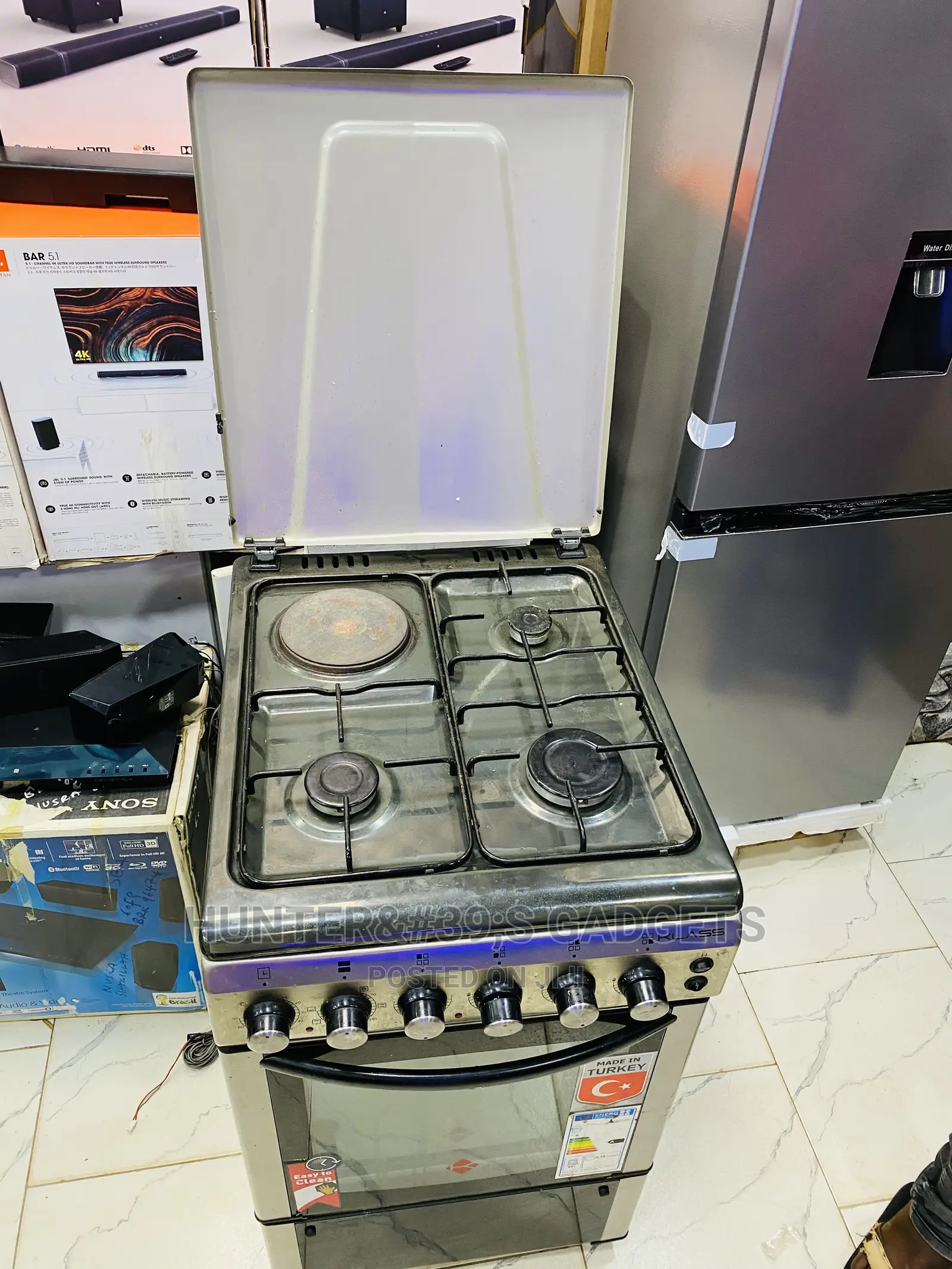 Klass Cooker 50x50 3gas 1electric Plus Oven