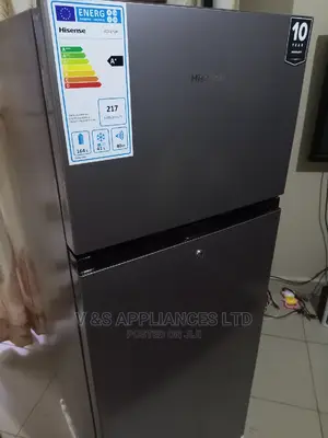 270L Hisense Fridge Double Doors
