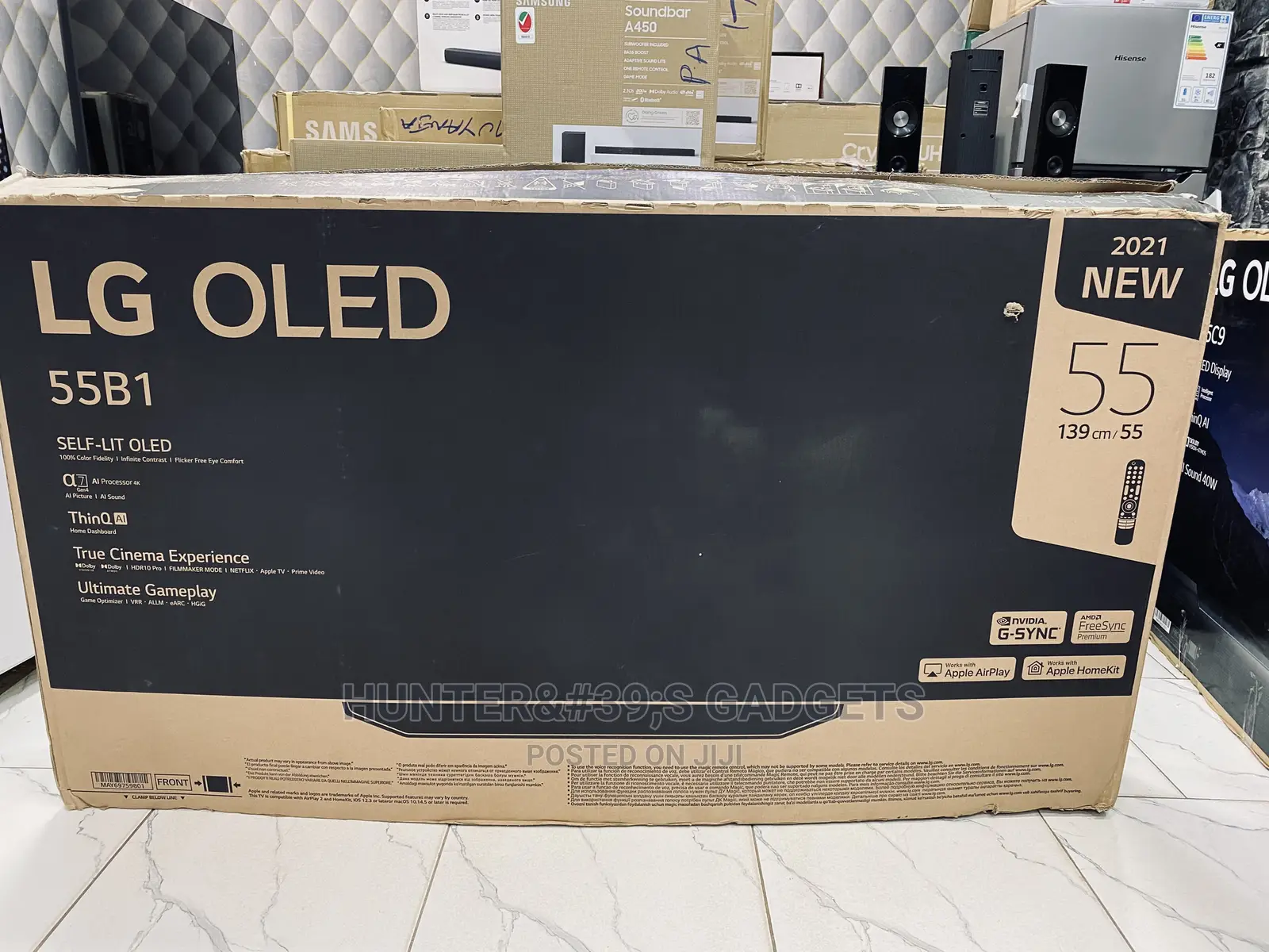 Oled Lg 55inch B1 Series Model 2021 Oled the Lg High End Tv
