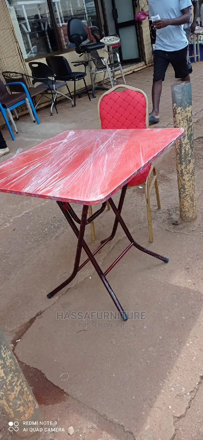 Foldable Wooden Reading Table and Chair
