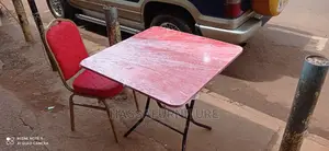 Foldable Wooden Reading Table and Chair