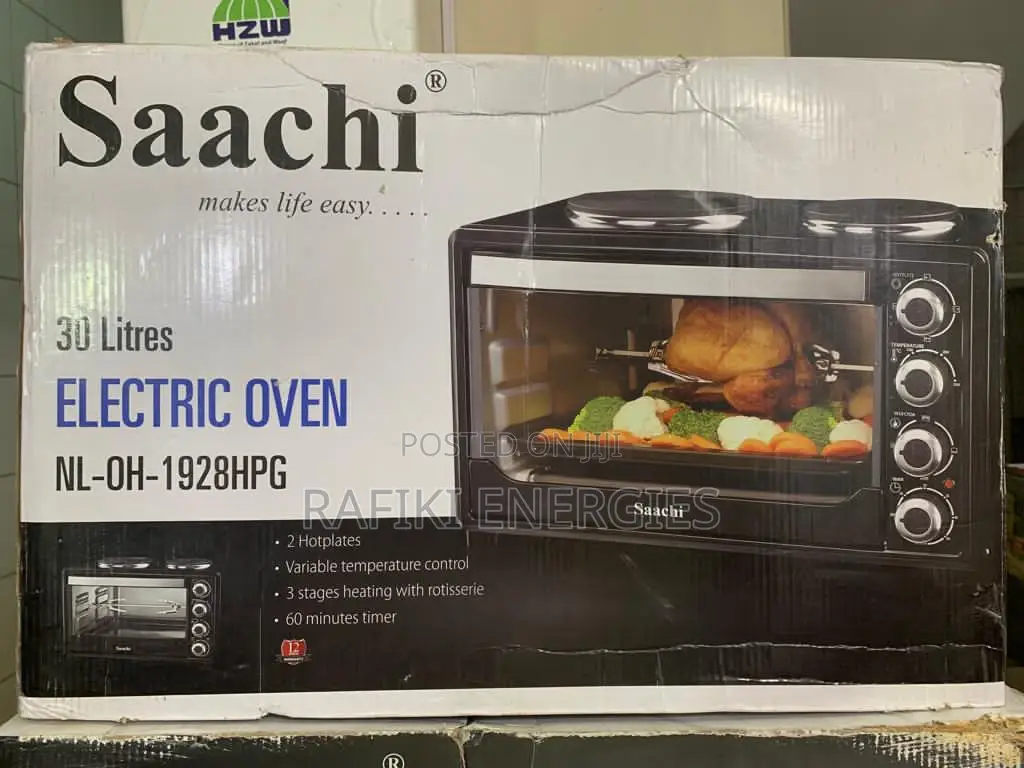 Saachi Mini Oven (With Hotplates) - 30L
