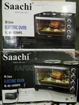 Saachi Mini Oven (With Hotplates) - 30L