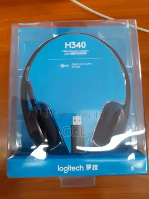 Logitech Headset H340 Usb Pc With Noise-Cancelling Mic