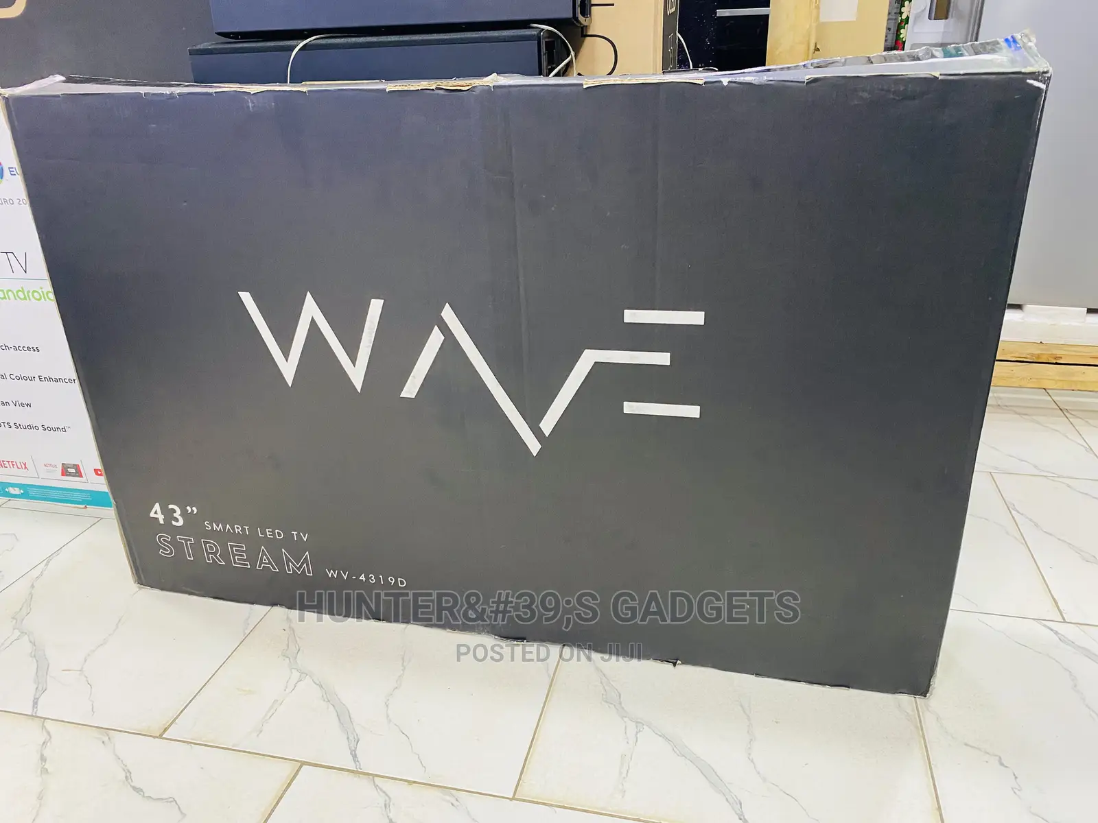 43inch Wave Tv Uhd 4k Smart Digital Frameless Tv
