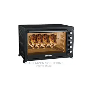 Geepas 100L Electric Oven With Convection Rotisserie 2800W