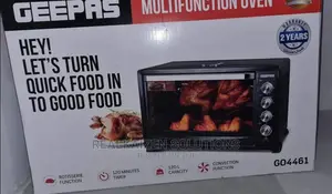 Geepas 120L Multi Functional Oven With Rotisserie 2800w