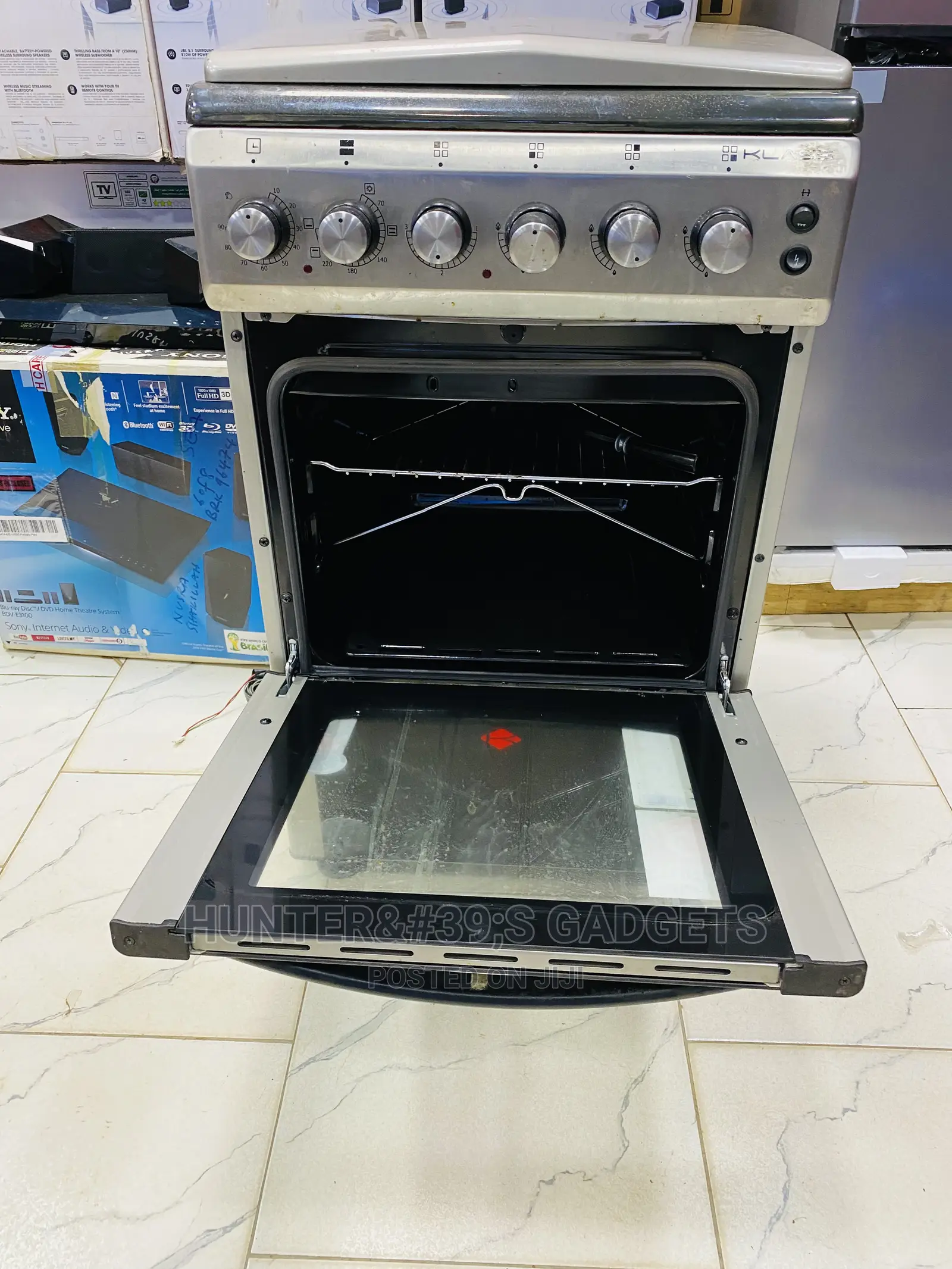 Klass Cooker 50x60 3gas 1electric Built in Oven