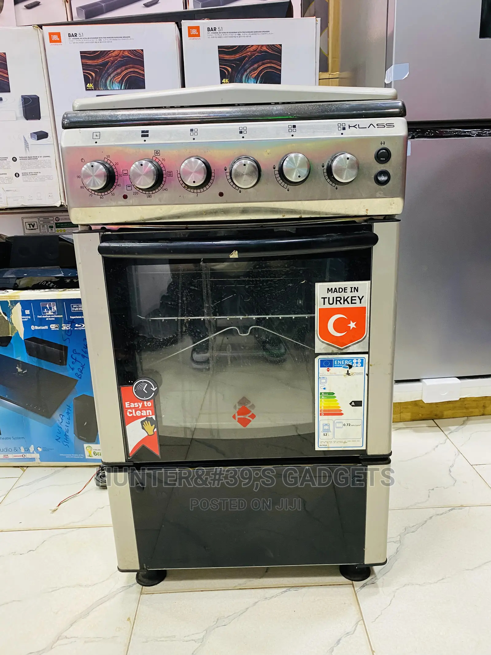 Klass Cooker 50x60 3gas 1electric Built in Oven