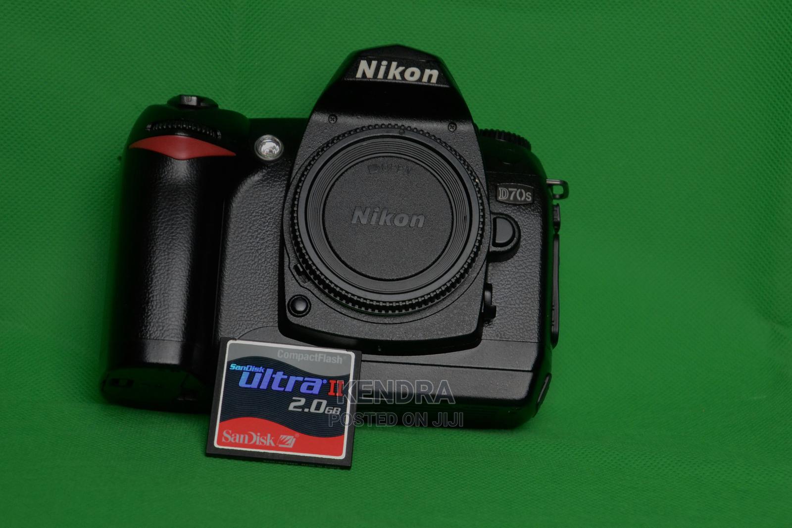 Nikon D70S Body + 2GB CF Card in Central Division Photo & Video