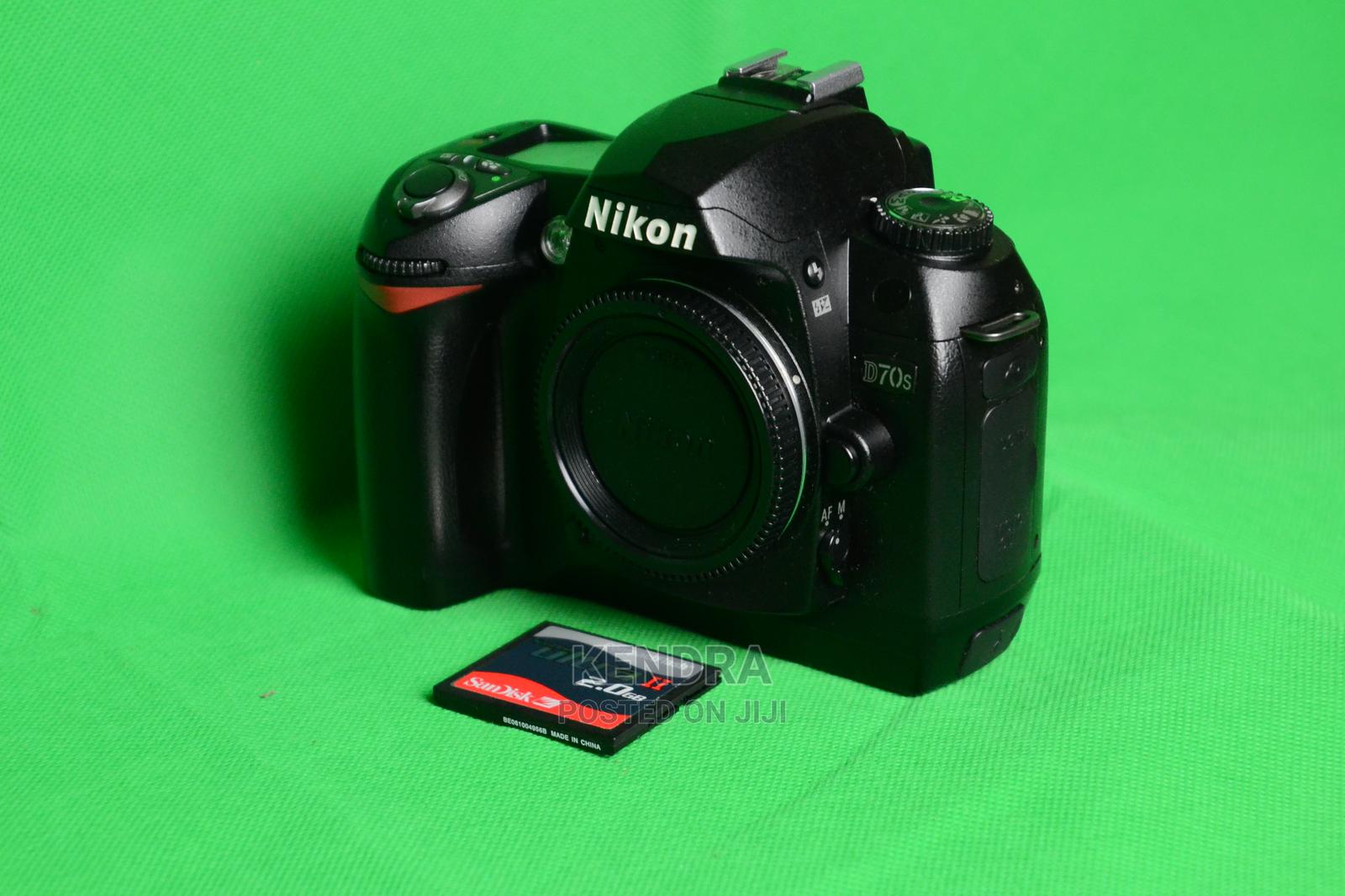 Nikon D70S Body + 2GB CF Card in Central Division Photo & Video