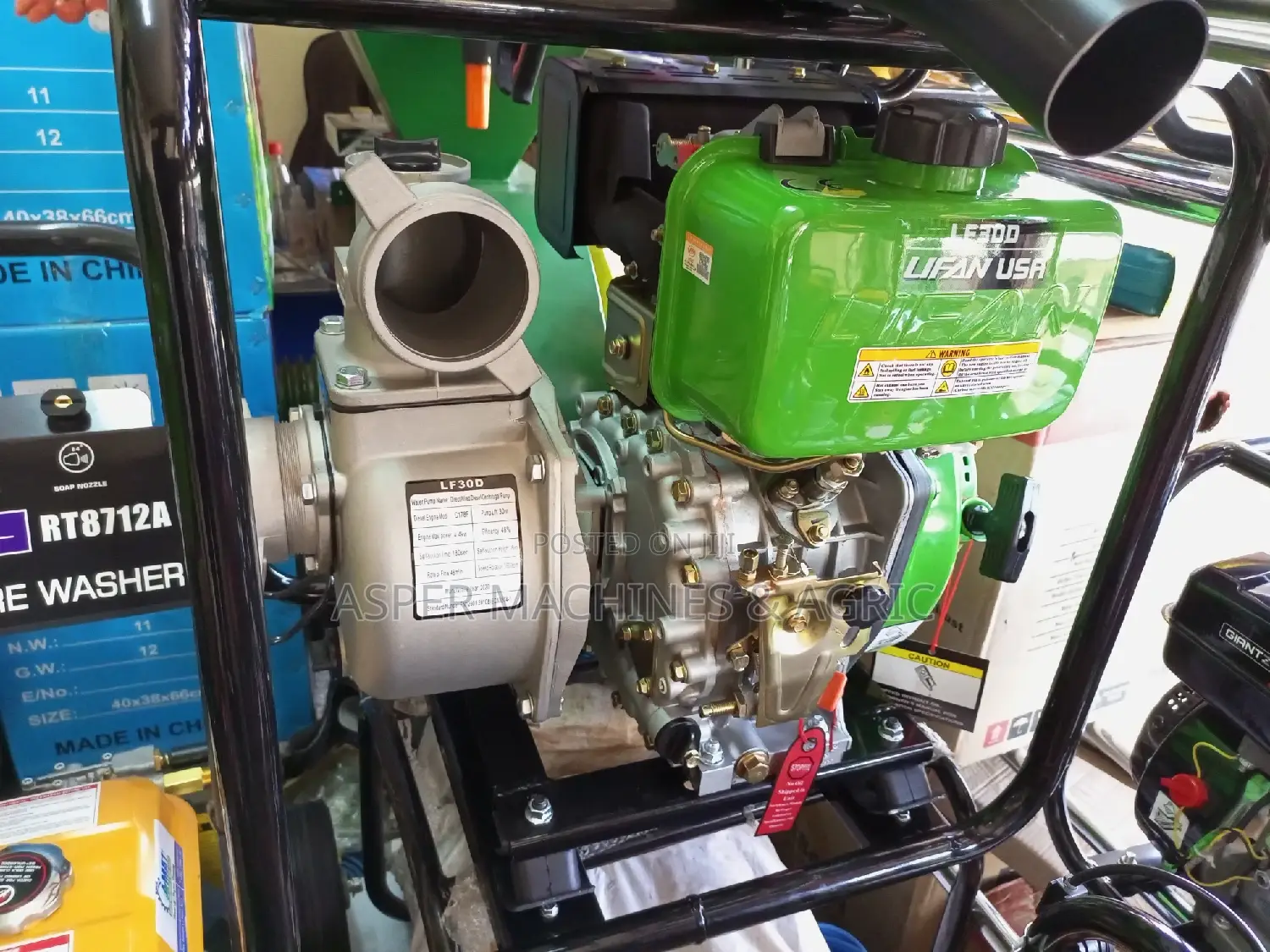 Lf30d Linfan USA DIESEL Water Pump
