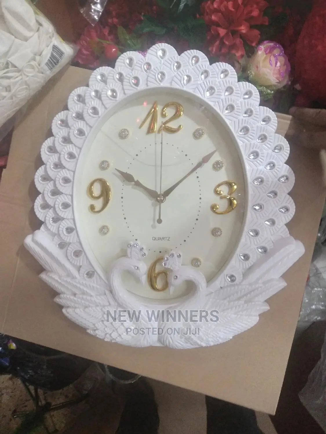 Peacock Clock