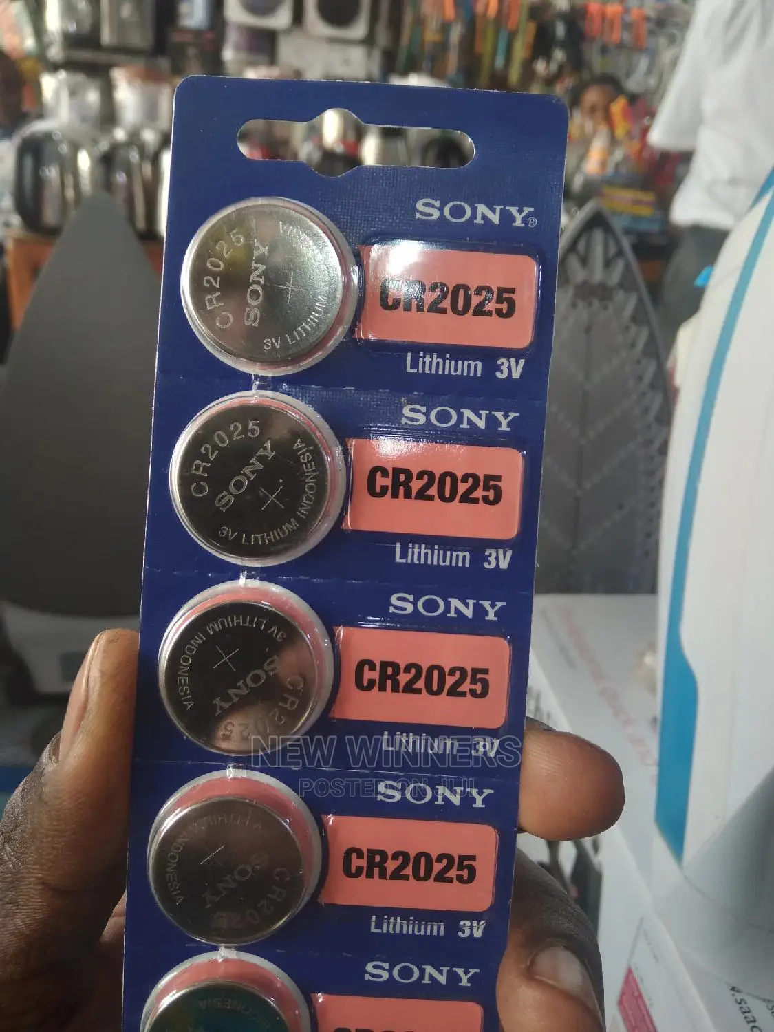SONY 2025 Batteries