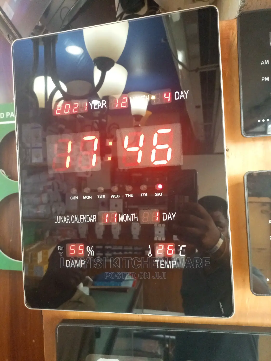 Electric Digital Wall Clock