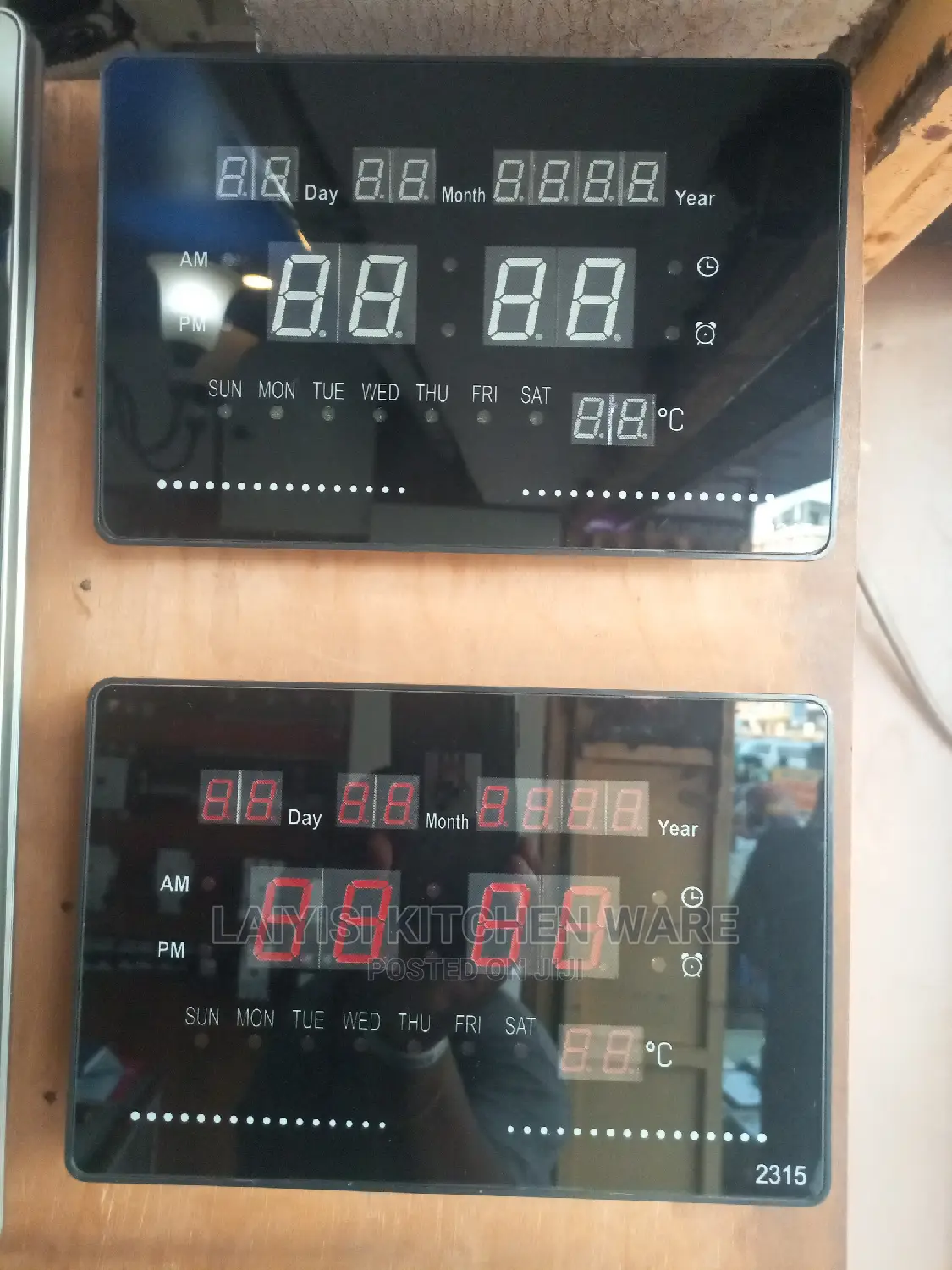 Small Electric Digital Wall Clocks