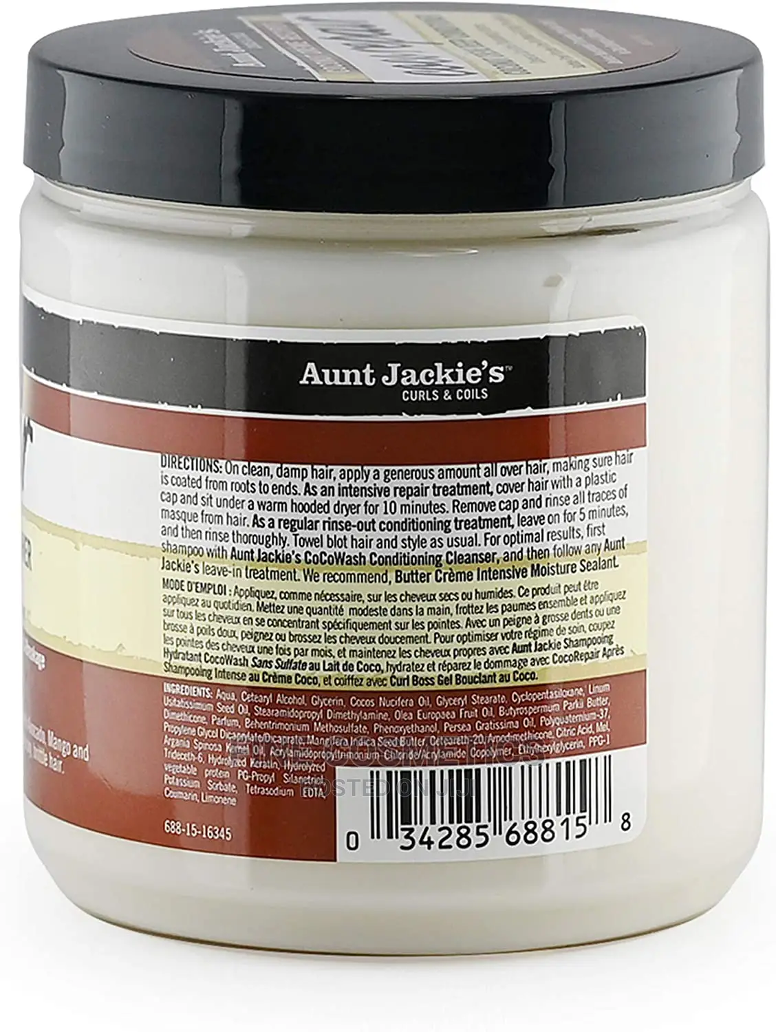 Aunt Jackie's Coco Repair Coconut Cream Deep Conditioner