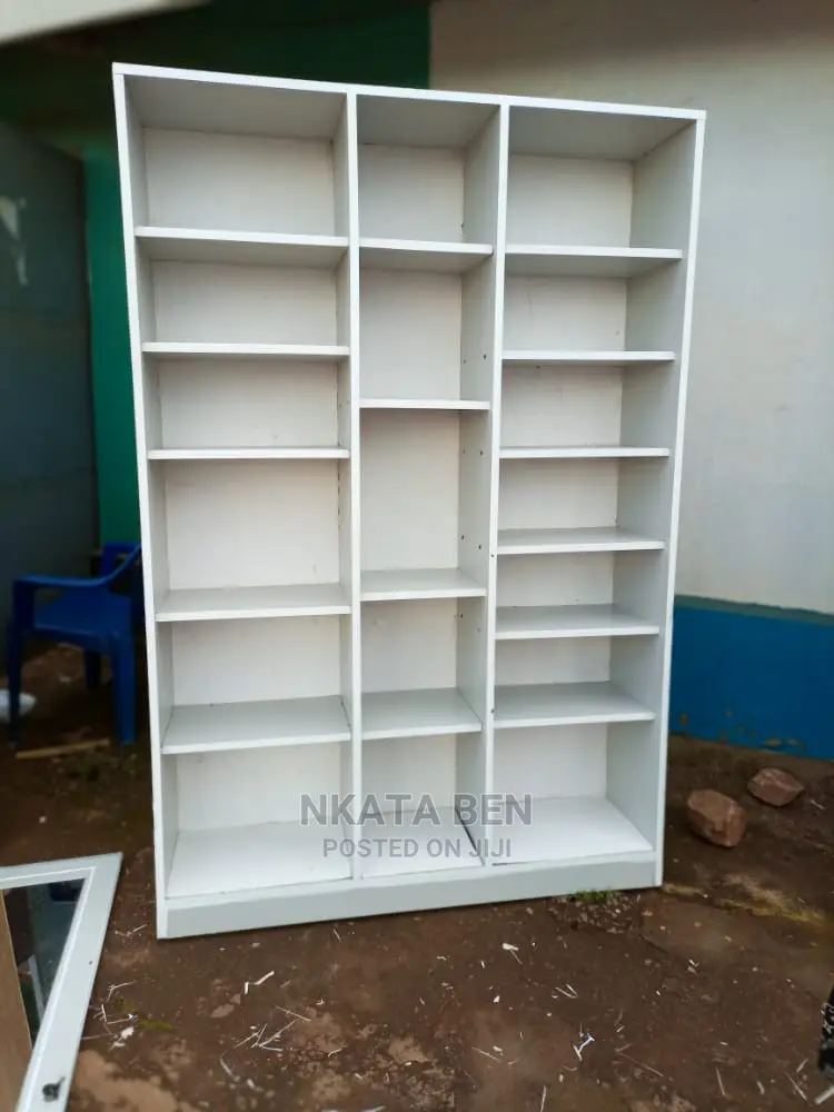 White Shoe Rack and Closet