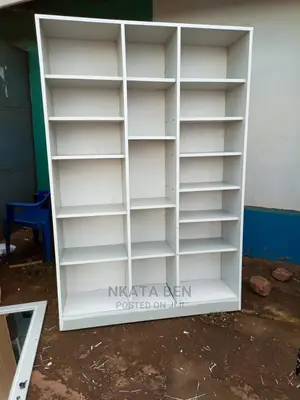 White Shoe Rack and Closet