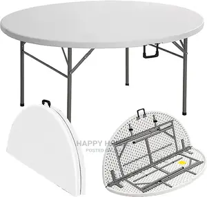 Foldable Round Plastic Table (180cm)