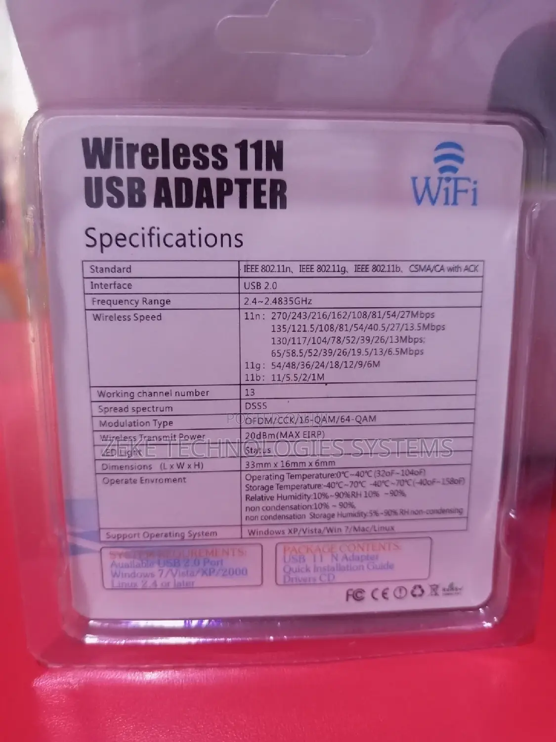 USB 2.0 Wireless Adapter