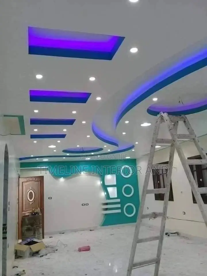 Flashy Gypsum Living Room Designs.