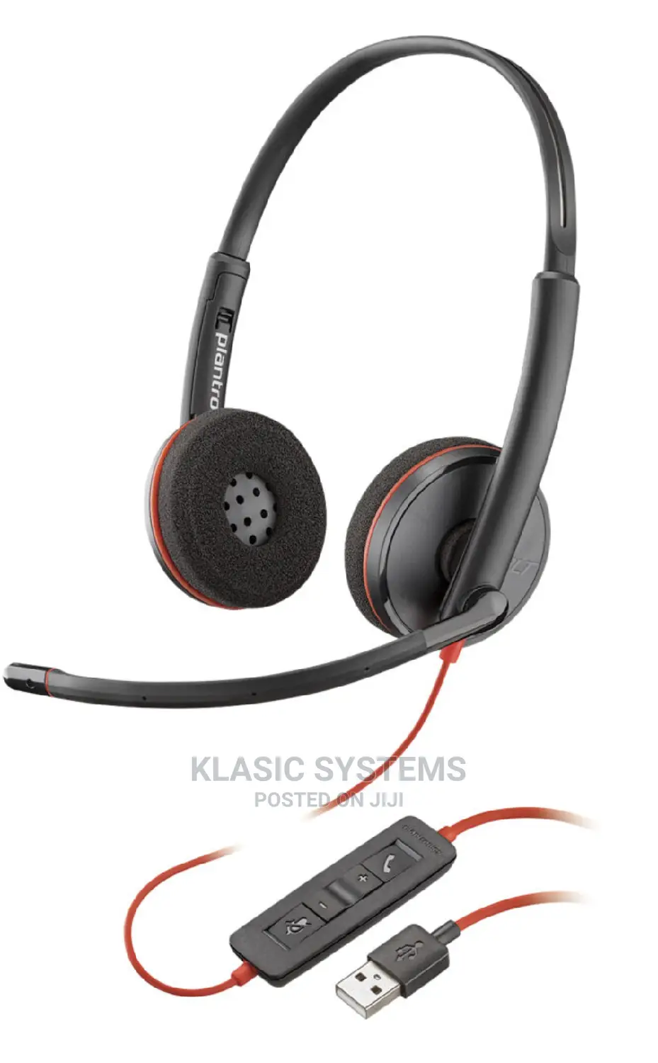 Plantronics Blackwire 3225 USB Type-a Corded UC Headset