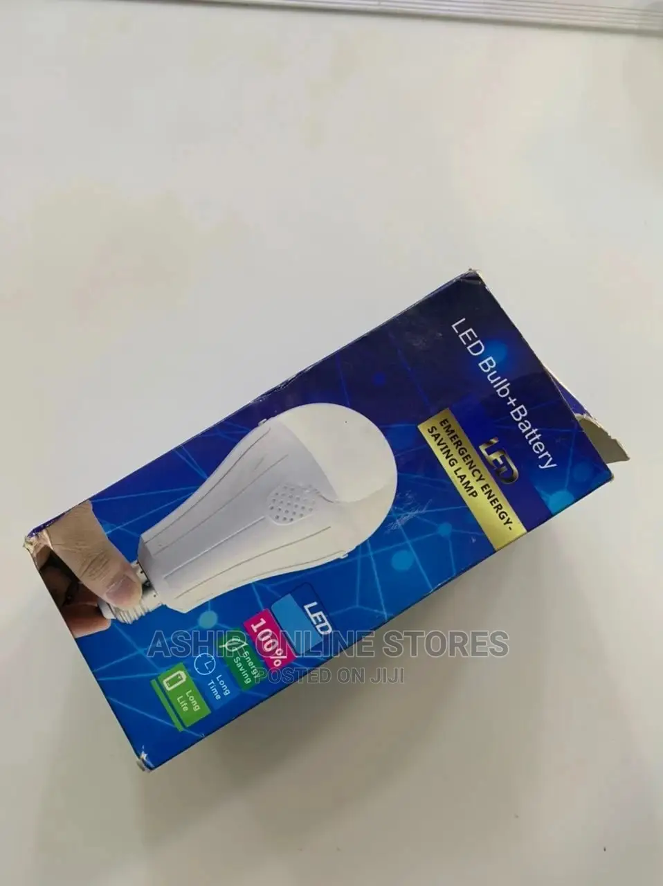 LED Emergency Energy Saving Bulb+Batery.