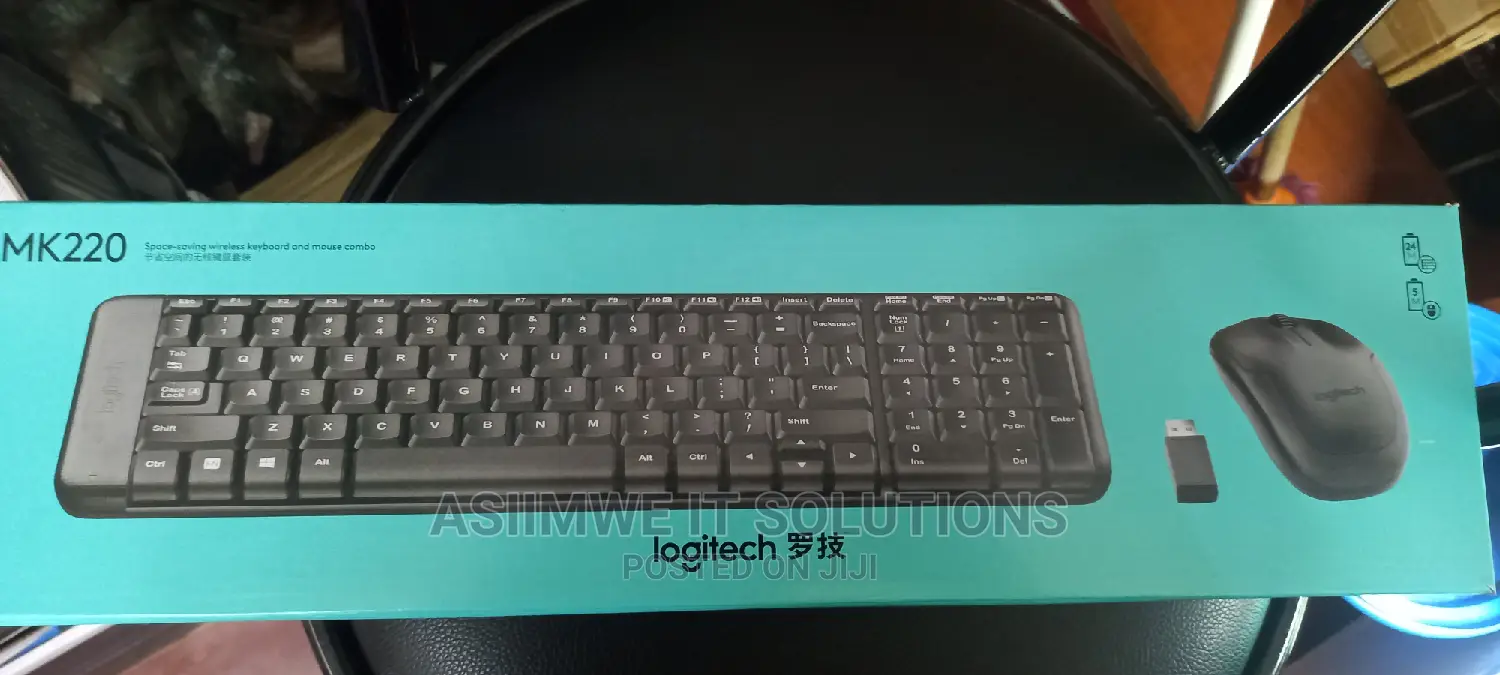 Logitech Mk 220 Wireless Keyboard and Mouse/Combo