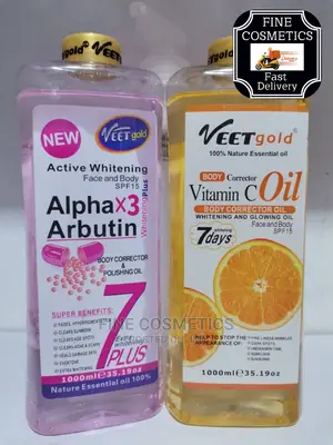 VEET GOLD Whitening Body Oils