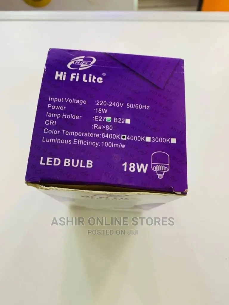 LED Bulb for 18watts
