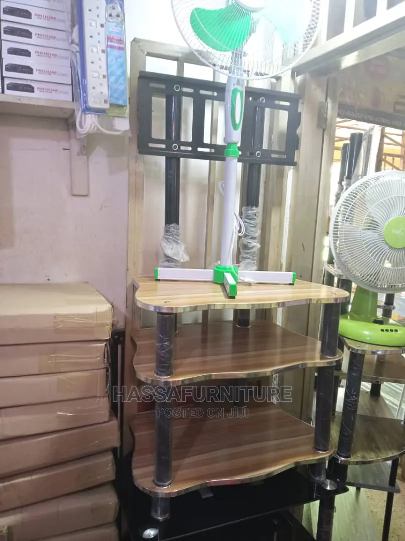 Wood and Metal Stands Brand New