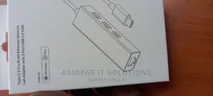 2.0 Type C TO LAN Plus Hub
