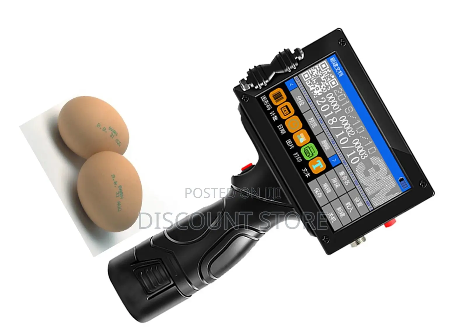 Expiry Date Handheld Printer.