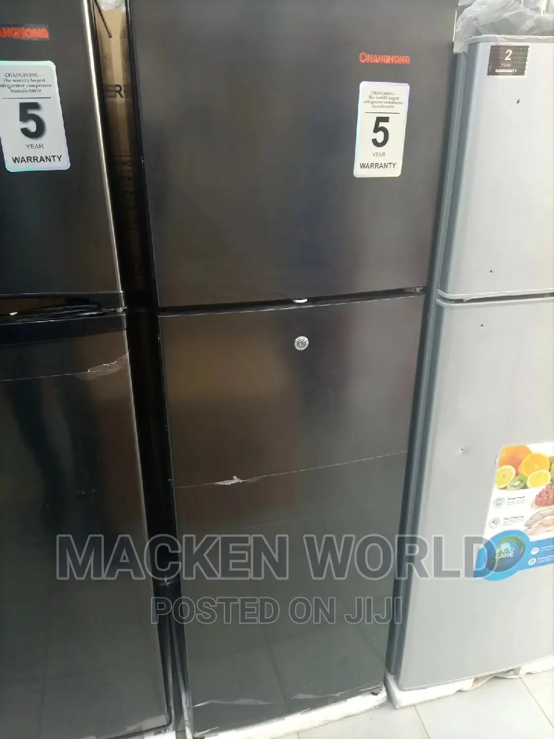 220L Changhong Double Door Fridge