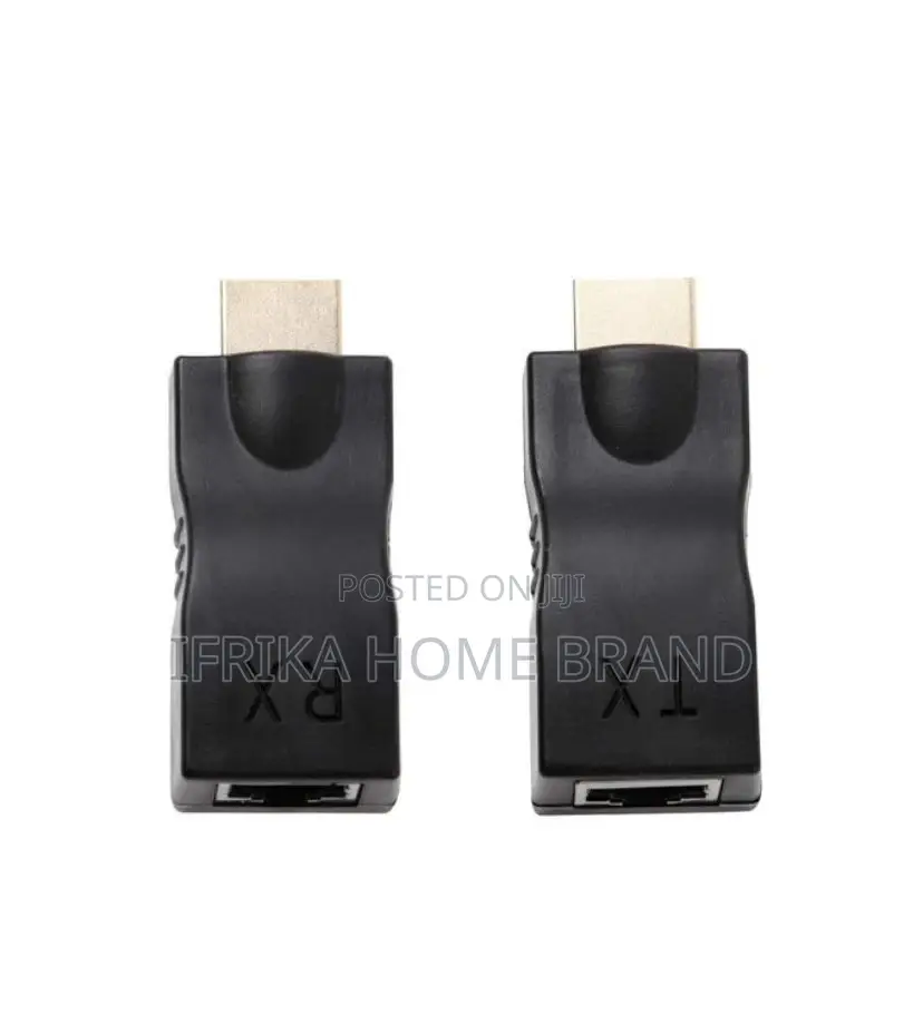 HDMI Extender 30M With RJ45 Adapter (Receiver Transmitter)